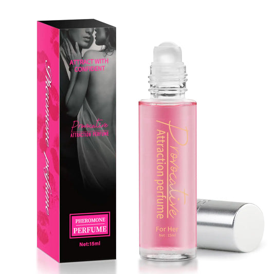 SEGMINISMART Pheromones Perfumes for Women, Long Lasting Roll on Pheromone Perfume to Attract Men, Enhance Charm & Confidence, Vegan Cruelty-Free Travel Perfume Floral