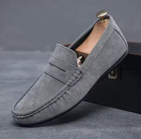 Men's Casual Flat Leather Shoes